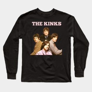 The Kinks Colage Long Sleeve T-Shirt